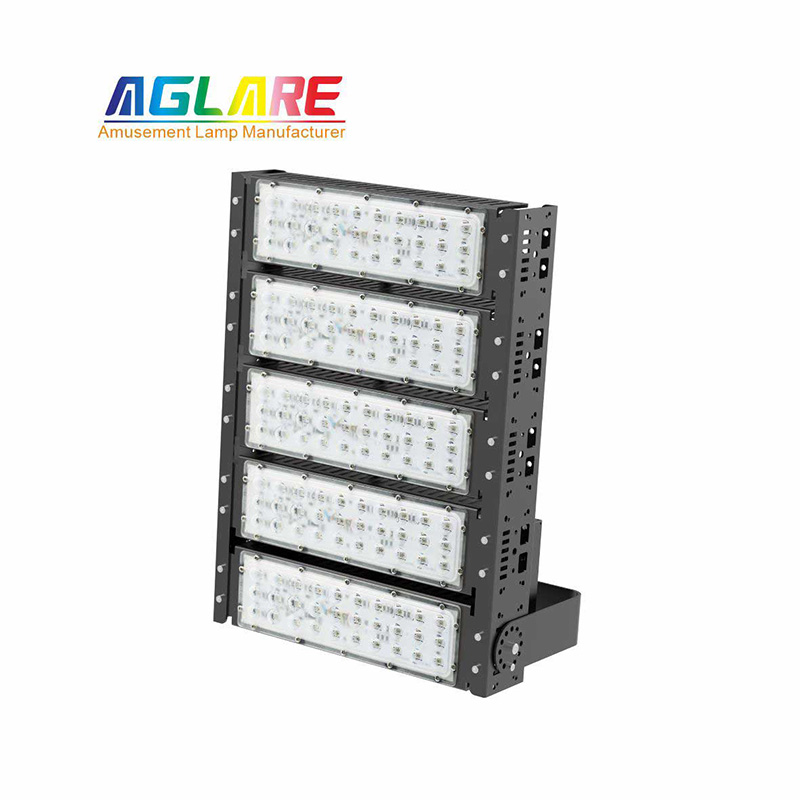 led彩色投光灯 带？250W变色RGB泛光灯游乐园公园景观户表照明