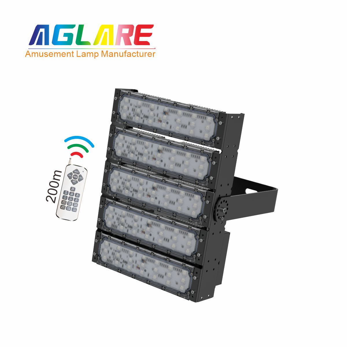 250W LED彩色投光灯RGB景观灯户表射灯带？仄