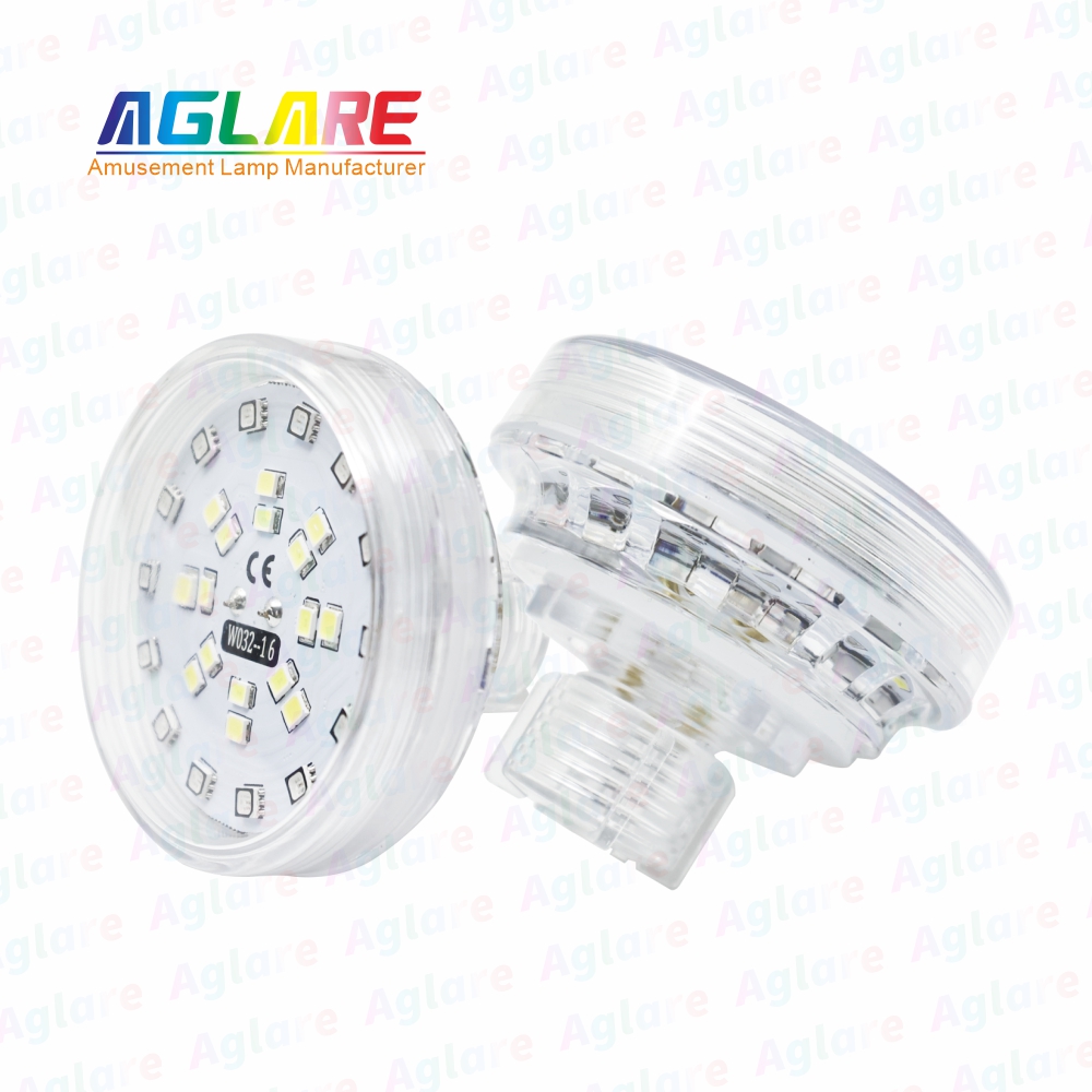 新型DW032 60mm 1-16自动法式RGB+W LED游乐场灯，用于娱乐照明
