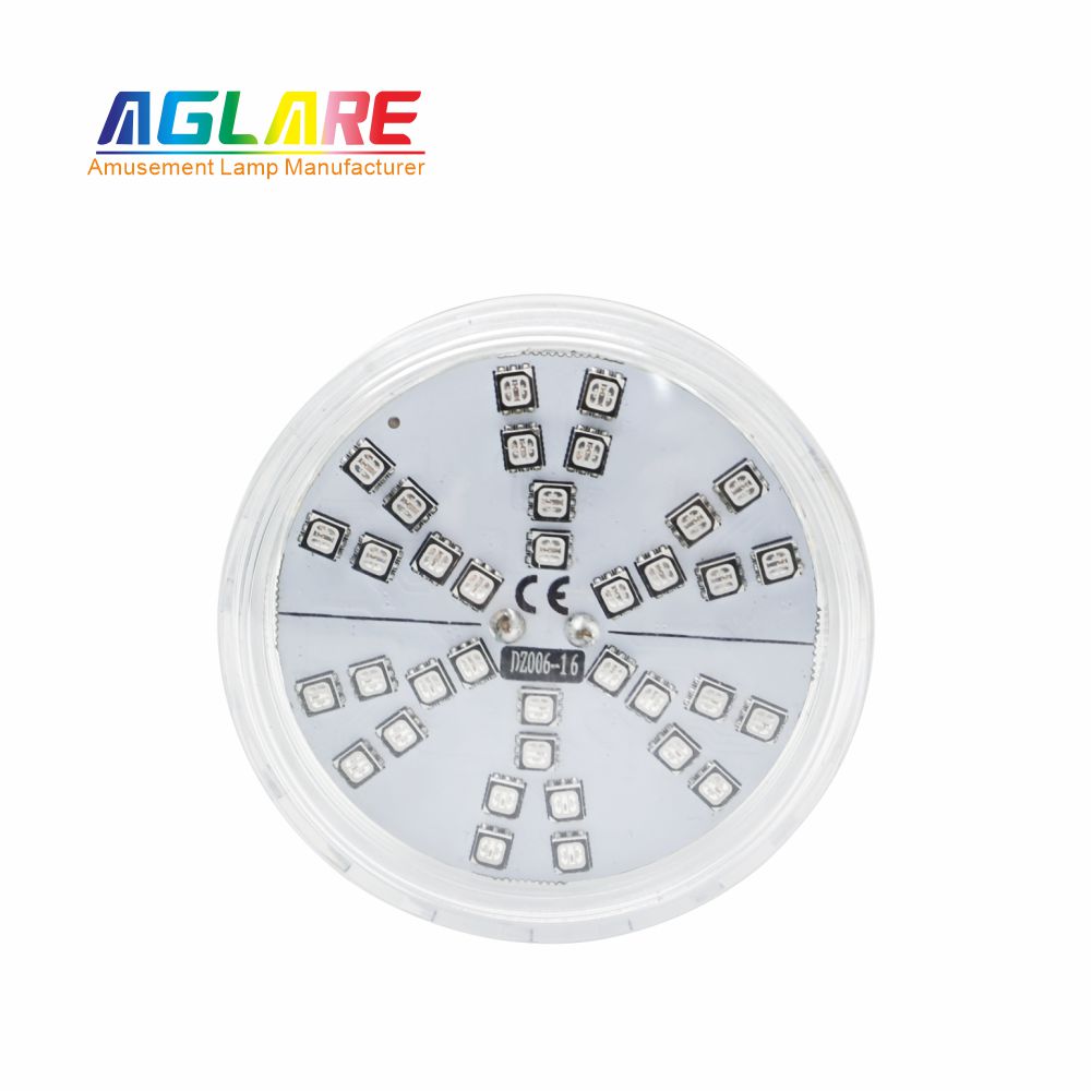 60mm RGB LED游乐场灯1-16自动法式旋转成效- AC24V， 42led