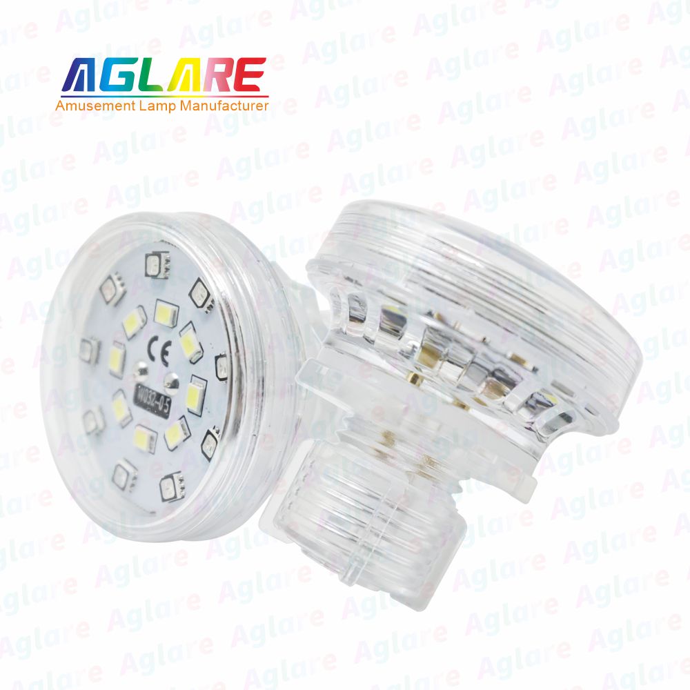 DW002法式1-16，AC24V 38mm RGB+W LED灯用于游乐设施