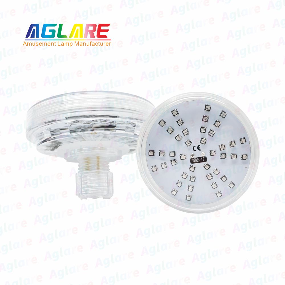 80mm RGB自动LED灯1-16旋转成效的游乐设施- AC24V， 48led